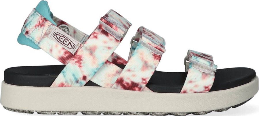 Keen Elle Strappy Dames Sandalen Andorra Tie Dye Wit Gerecyclede PET flessen K1026141 - Foto 12