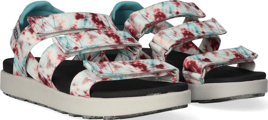 Keen Elle Strappy Dames Sandalen Andorra Tie Dye Wit Gerecyclede PET flessen K1026141 - Foto 3