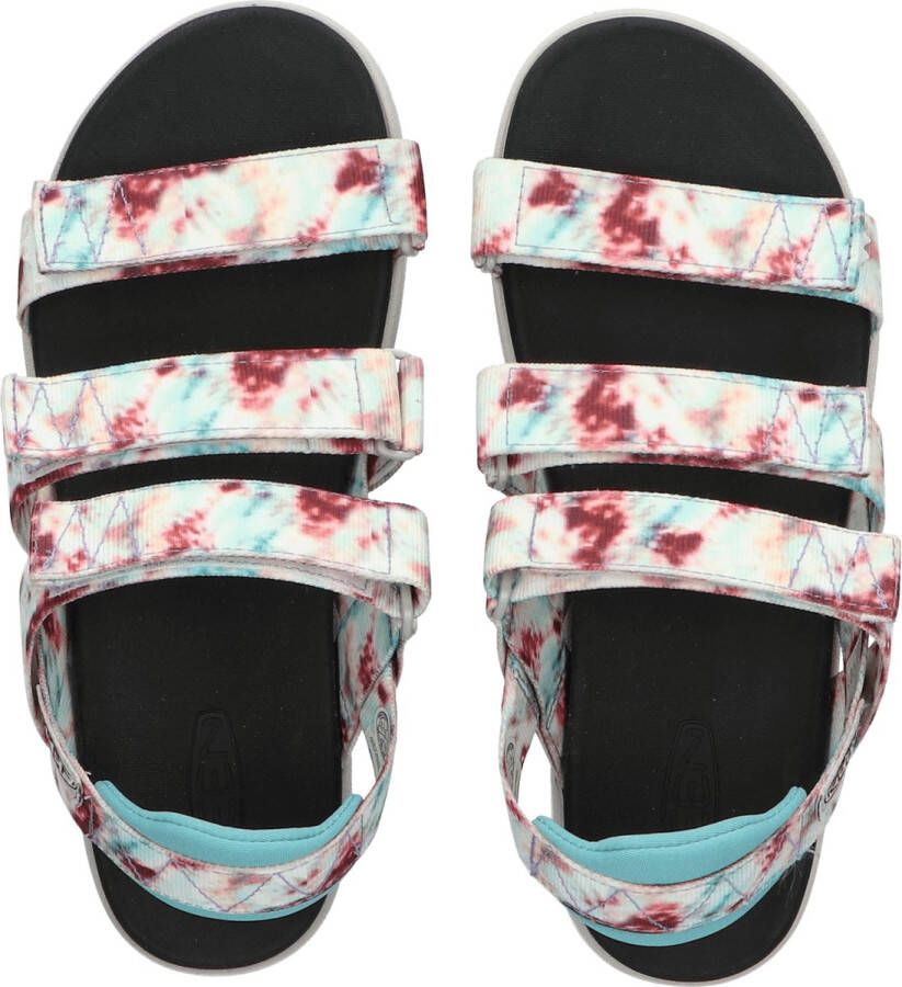 Keen Elle Strappy Dames Sandalen Andorra Tie Dye Wit Gerecyclede PET flessen K1026141 - Foto 4