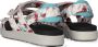 Keen Elle Strappy Dames Sandalen Andorra Tie Dye Wit Gerecyclede PET flessen K1026141 - Thumbnail 5