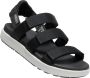 Keen Elle Strappy Dames Sandalen Black Vapor Zwart Gerecyclede PET flessen K1026138 - Thumbnail 8