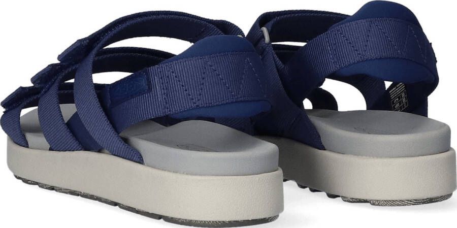 Keen Elle Strappy Dames Sandalen Blue Depths Bright Cobalt Blauw Gerecyclede PET flessen K1026140 - Foto 11