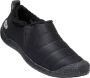 Keen Howser II Dames Instappers Triple Black Zwart Gerecyclede PET flessen K1023981 - Thumbnail 7