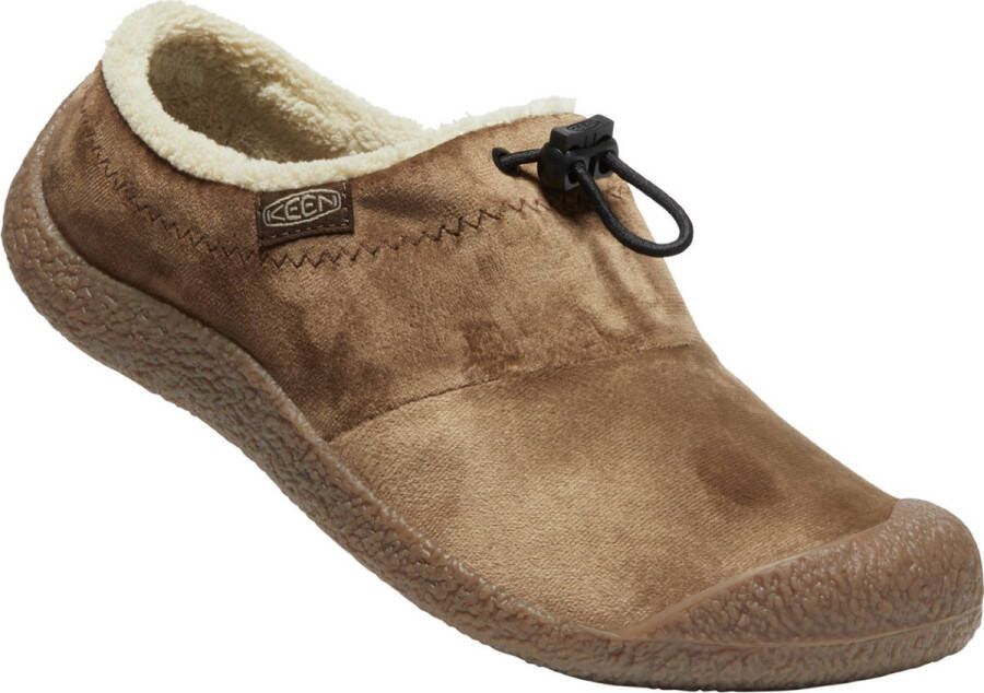 Keen Howser III Slide Dames Slip-On Dark Earth Velour