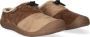 Keen Howser III Slide Dames Slip-On Dark Earth Velour Bruin Gerecyclede PET flessen K1026649 - Thumbnail 9
