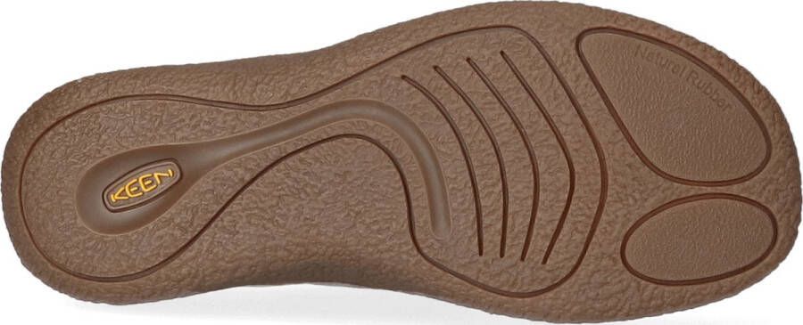 Keen Howser III Slide Dames Slip-On Dark Earth Velour Bruin Gerecyclede PET flessen K1026649 - Foto 8