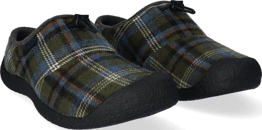 Keen Howser III Slide Heren Slip-On Green Plaid Black Groen Gerecyclede PET flessen K1026656 - Foto 12