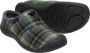 Keen Howser III Slide Heren Slip-On Green Plaid Black Groen Gerecyclede PET flessen K1026656 - Thumbnail 14