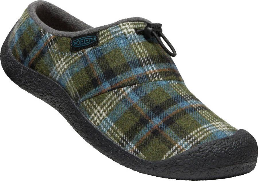 Keen Howser III Slide Heren Slip-On Green Plaid Black Groen Gerecyclede PET flessen K1026656 - Foto 7