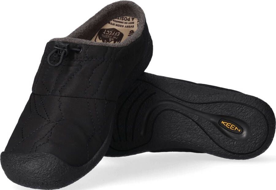 Keen Howser III Slide Heren Slip-On Triple Black Zwart Gerecyclede PET flessen K1025552 - Foto 5