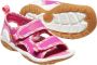 Keen Knotch Creek Older Kids' Open-Toe Sandalen Pink Multi Roze Nylon K1025646 - Thumbnail 12