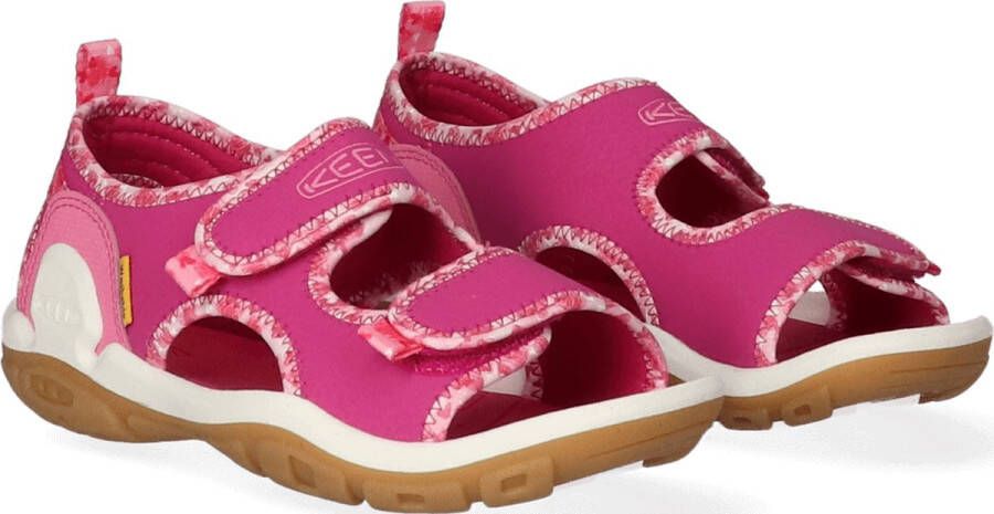 Keen Knotch Creek Older Kids' Open-Toe Sandalen Pink Multi Roze Nylon K1025646 - Foto 5