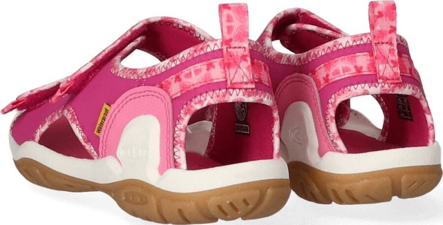 Keen Knotch Creek Older Kids' Open-Toe Sandalen Pink Multi Roze Nylon K1025646 - Foto 8