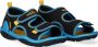 Keen Knotch Creek Older Kids' Sandalen Black Vivid Blue Blauw Nylon K1025645 - Thumbnail 3