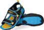 Keen Knotch Creek Older Kids' Sandalen Black Vivid Blue Blauw Nylon K1025645 - Thumbnail 5