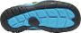 Keen Knotch Creek Older Kids' Sandalen Black Vivid Blue Blauw Nylon K1025645 - Thumbnail 6