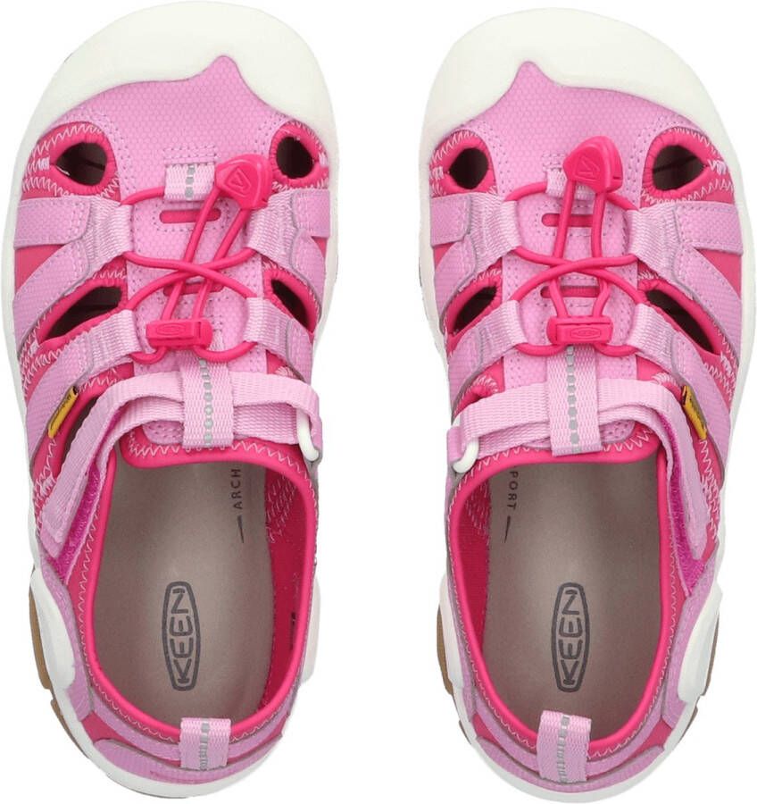 Keen Knotch Creek Older Kids' Sandalen Magenta Lilac Chiffon Roze Nylon K1025641