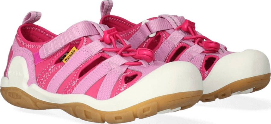 Keen Knotch Creek Older Kids' Sandalen Magenta Lilac Chiffon Roze Nylon K1025641