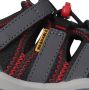 Keen Knotch Creek Older Kids' Sandalen Magnet Red Carpet Grijs Nylon K1026154 - Thumbnail 12