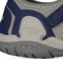 Keen Knotch Creek Older Kids' Sandalen Steel Grey Blue Depths Grijs Nylon K1026153 - Thumbnail 3