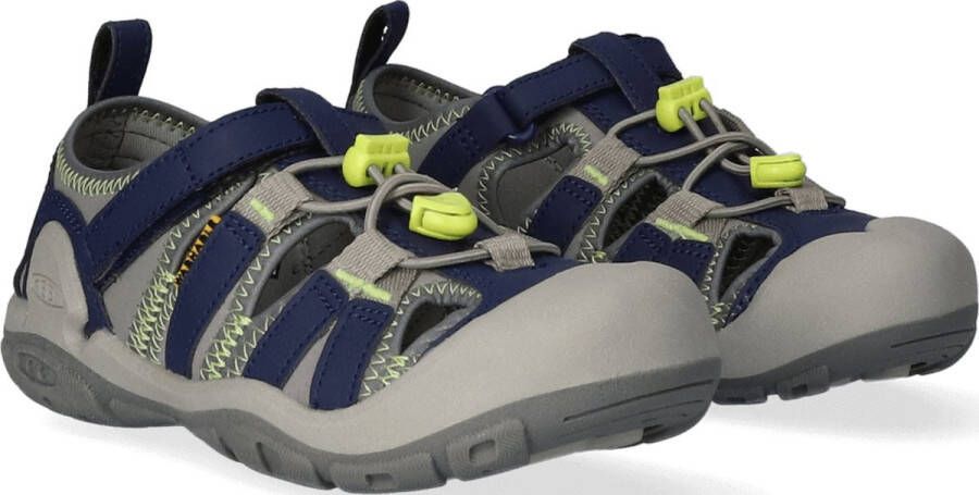 Keen Knotch Creek Older Kids' Sandalen Steel Grey Blue Depths Grijs Nylon K1026153