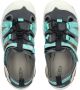 Keen Knotch Creek Older Kids' Sandalen Steel Grey Waterfall Grijs Nylon K1026155 - Thumbnail 7