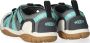 Keen Knotch Creek Older Kids' Sandalen Steel Grey Waterfall Grijs Nylon K1026155 - Thumbnail 9
