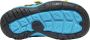 Keen Knotch Creek Younger Kids' Open-Toe Sandalen Black Vivid Blue Blauw Nylon K1025648 - Thumbnail 3