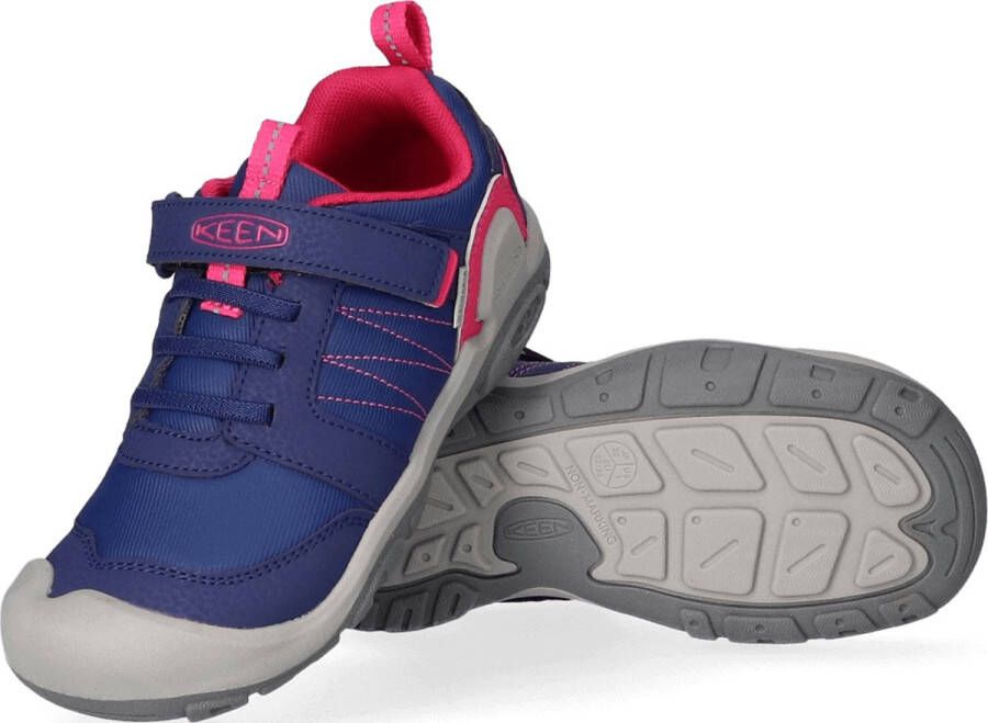 Keen Knotch Peak Older Kids Wandelschoenen Blue Depths Pink Peacock Blauw Mesh K1025900 - Foto 2