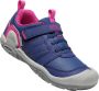 Keen Knotch Peak Older Kids Wandelschoenen Blue Depths Pink Peacock Blauw Mesh K1025900 - Thumbnail 12