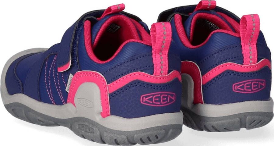 Keen Knotch Peak Older Kids Wandelschoenen Blue Depths Pink Peacock Blauw Mesh K1025900 - Foto 6