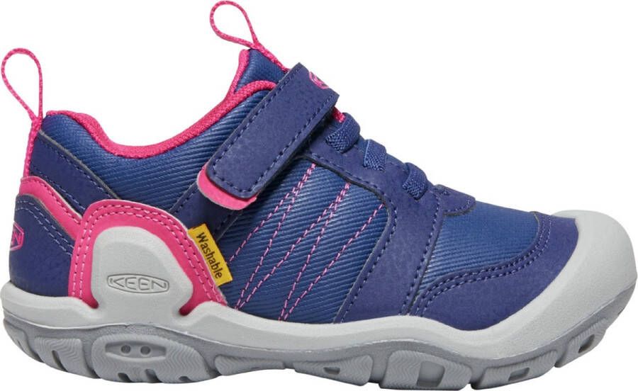 Keen Knotch Peak Older Kids Wandelschoenen Blue Depths Pink Peacock Blauw Mesh K1025900 - Foto 8