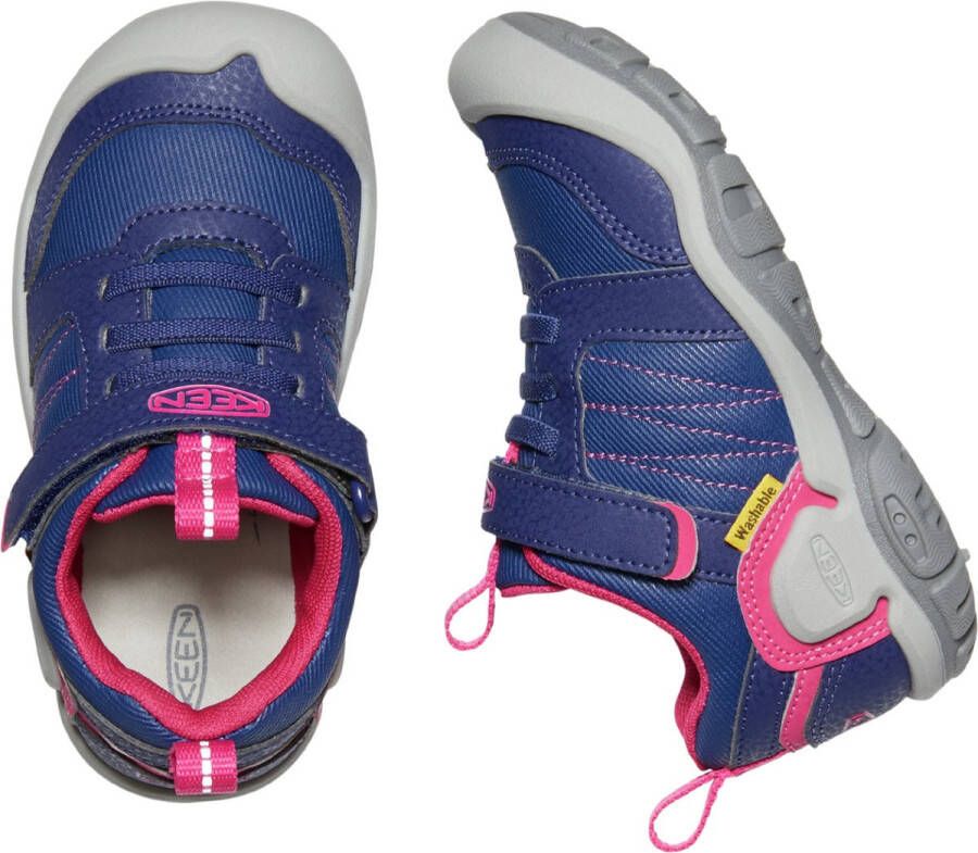 Keen Knotch Peak Older Kids Wandelschoenen Blue Depths Pink Peacock Blauw Mesh K1025900 - Foto 10