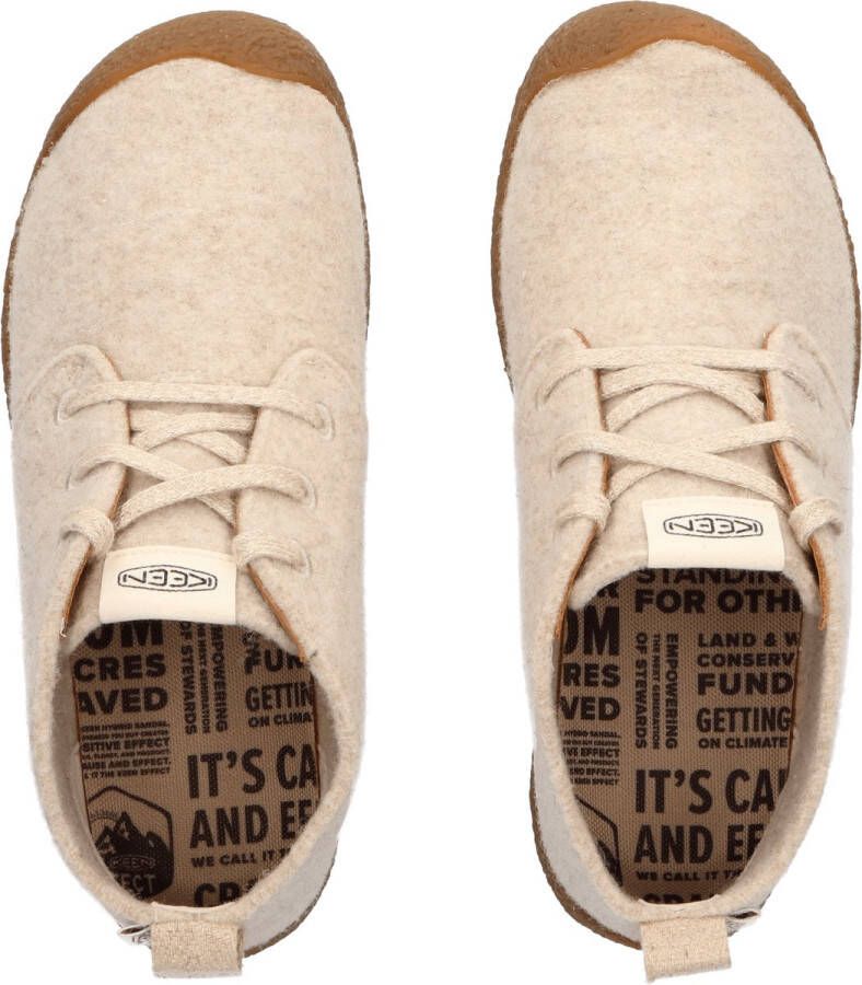 Keen Mosey Dames Chukka Boots Natural Felt Birch