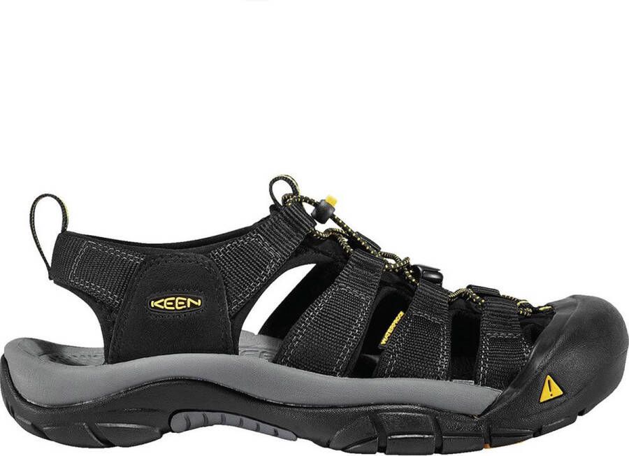 Keen Newport H2 Heren Wandelsandalen Black Zwart Polyester K1001907