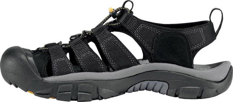 Keen Newport H2 Heren Wandelsandalen Black Zwart Polyester K1001907