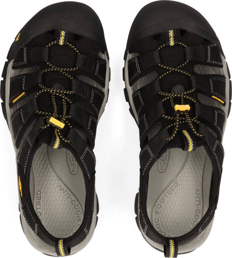 Keen Newport H2 Heren Wandelsandalen Black Zwart Polyester K1001907