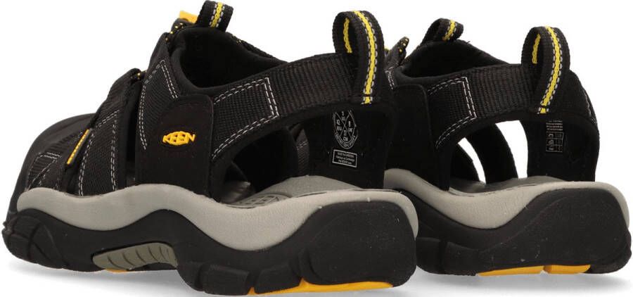 Keen Newport H2 Heren Wandelsandalen Black Zwart Polyester K1001907