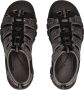 Keen Newport H2 Heren Wandelsandalen Black Steel Grey Grijs Polyester K1022252 - Thumbnail 8