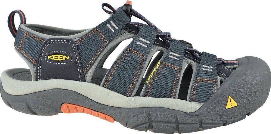 Keen Newport H2 Heren Wandelsandalen India Ink Rust Blauw Polyester K1001931