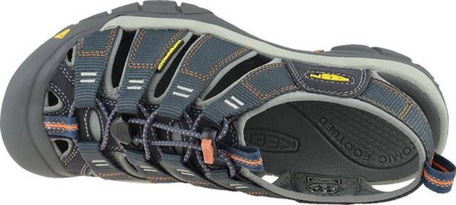 Keen Newport H2 Heren Wandelsandalen India Ink Rust Blauw Polyester K1001931 - Foto 7