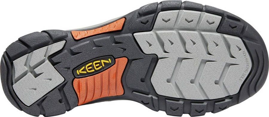 Keen Newport H2 Heren Wandelsandalen India Ink Rust Blauw Polyester K1001931 - Foto 8