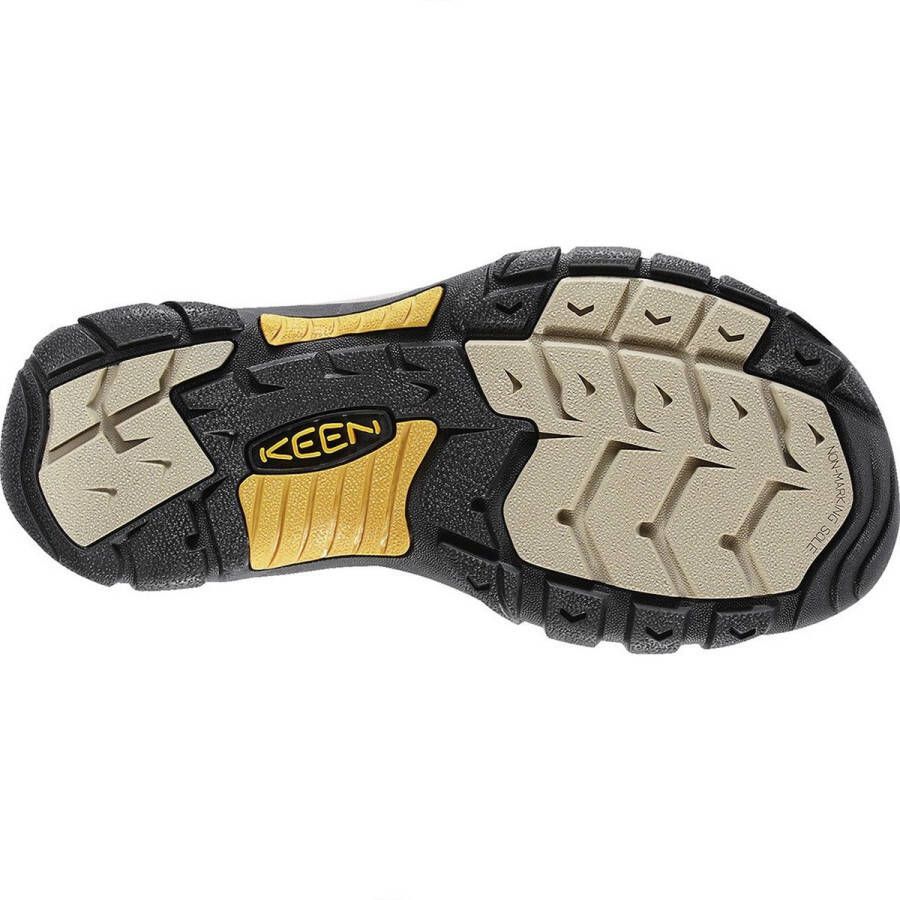 Keen Newport H2 Heren Wandelsandalen Raven Aluminum Grijs Polyester K1008399