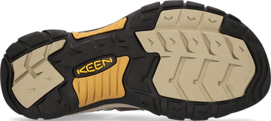 Keen Newport H2 Heren Wandelsandalen Raven Aluminum Grijs Polyester K1008399