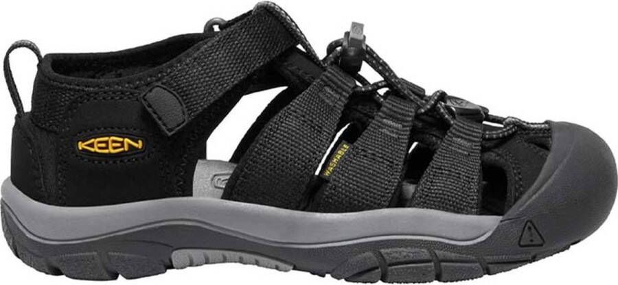 Keen Newport H2 Older Kids Sandalen Black Yellow