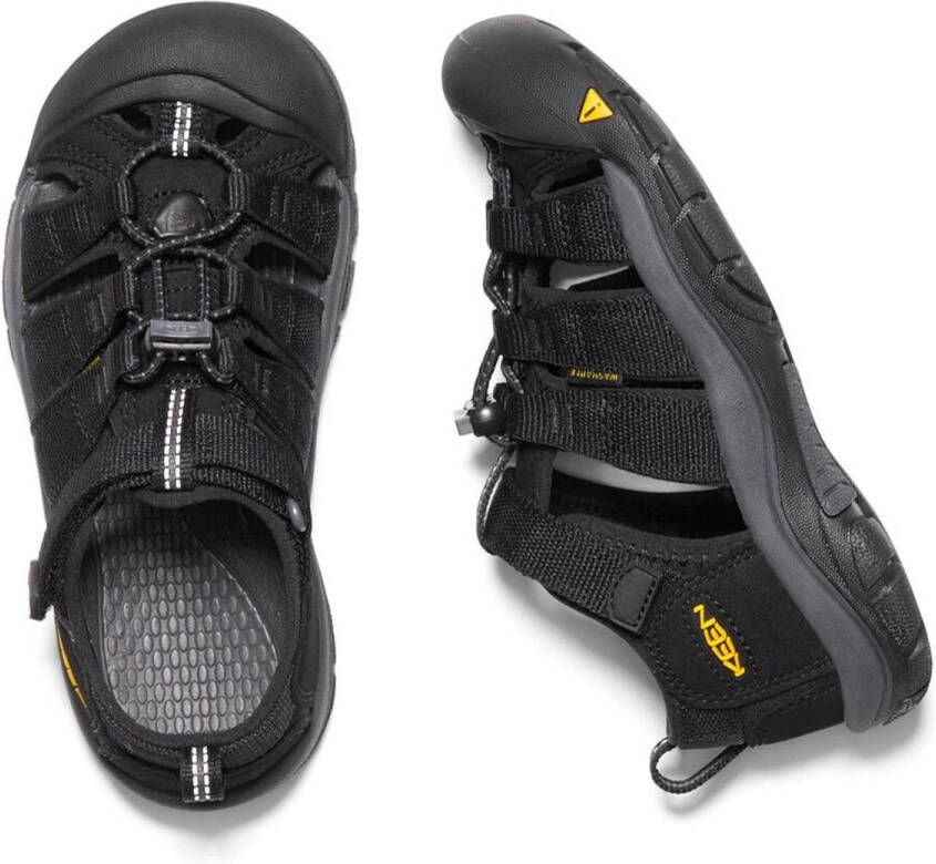 Keen Newport H2 Older Kids Sandalen Black Yellow