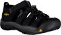 Keen Newport H2 Older Kids Sandalen Black Yellow Zwart Polyester K1022838 - Thumbnail 5
