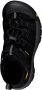 Keen Newport H2 Older Kids Sandalen Black Yellow Zwart Polyester K1022838 - Thumbnail 6