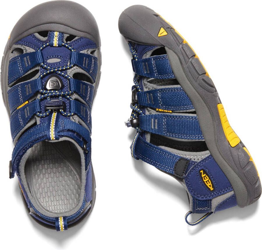 Keen Newport H2 Older Kids Sandalen Blue Depths Gargoyle Blauw Polyester K1009962