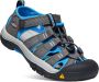 Keen Newport H2 Older Kids Sandalen Magnet Brilliant Blue Grijs Polyester - Thumbnail 5